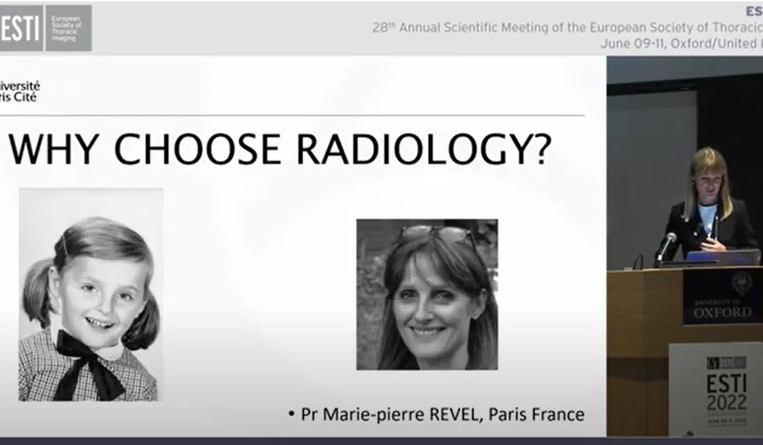 Honorary Lecture “Why choose Radiology”